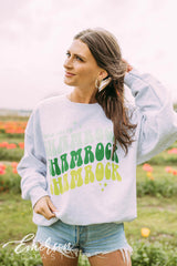 Kappa Delta Shamrock Sweatshirt