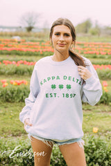 Kappa Delta Shamrocks Crewneck