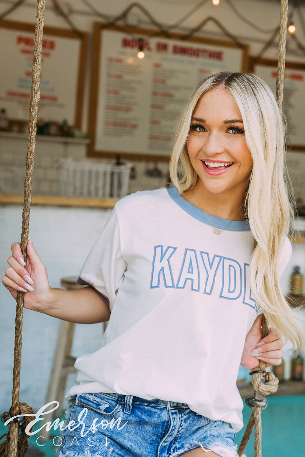 Kappa Delta PR Colorblock Ringer Tee