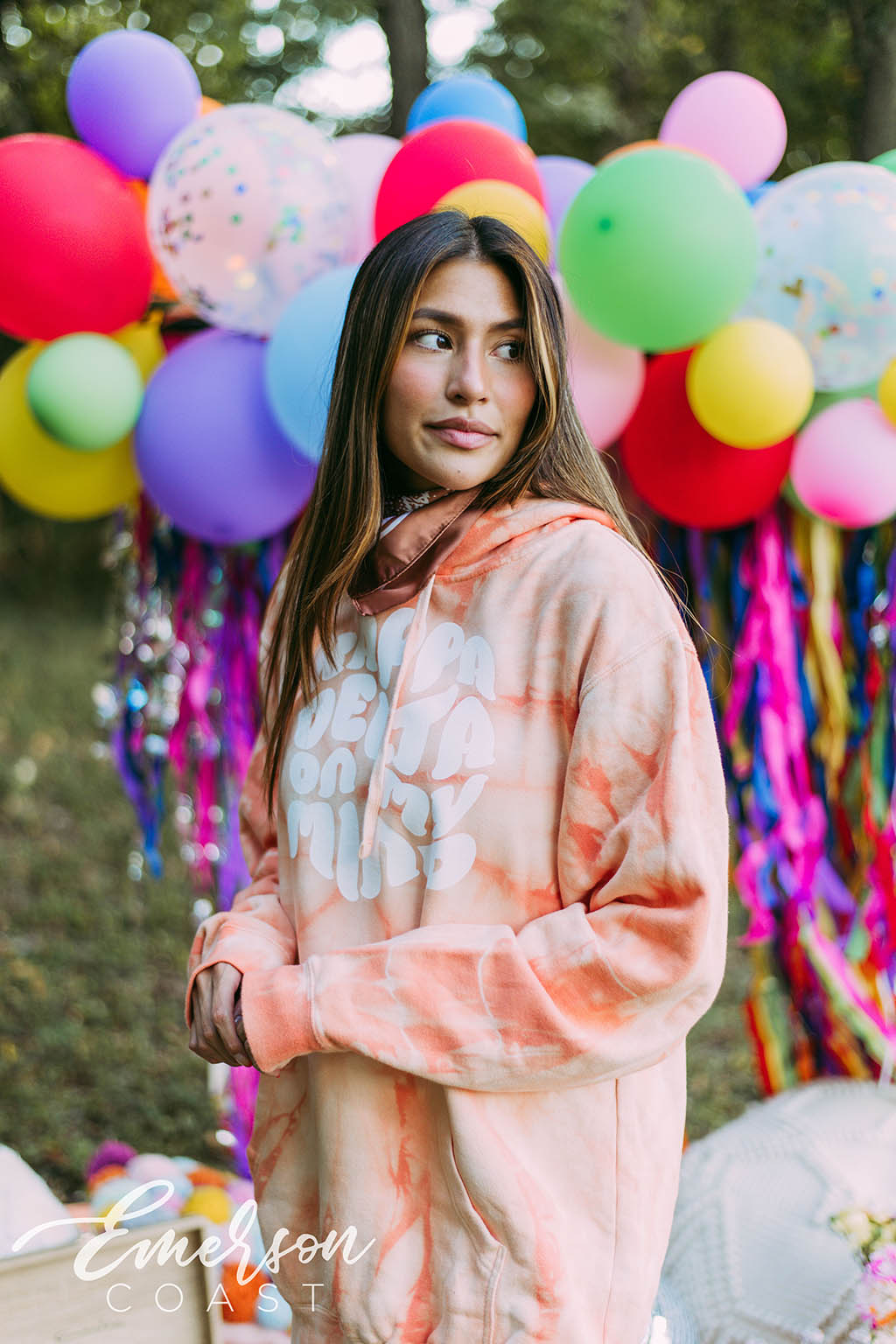 Kappa Delta On My Mind Just Peachy Hoodie