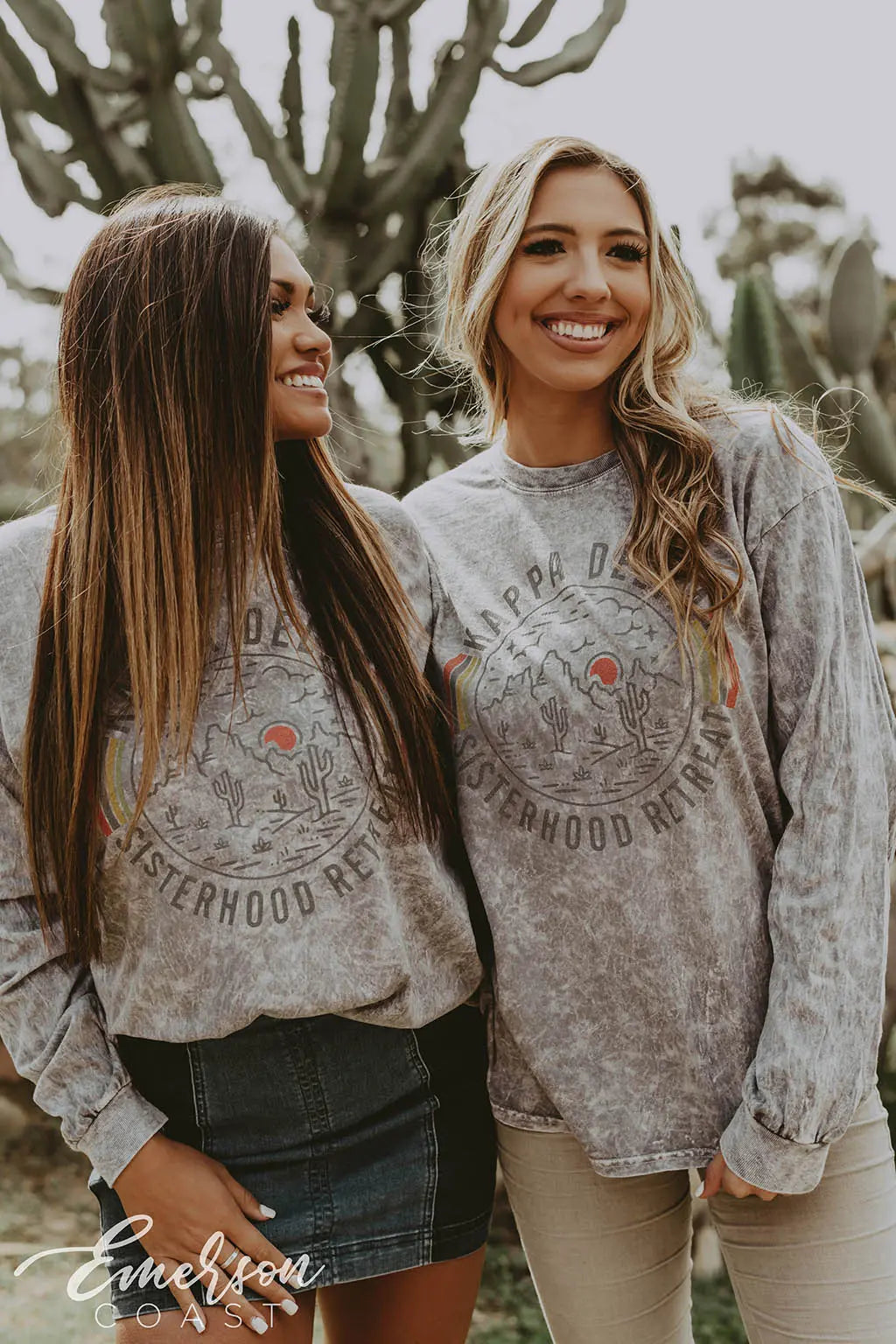 Kappa Delta Sisterhood Retreat Mineral Wash Long Sleeve