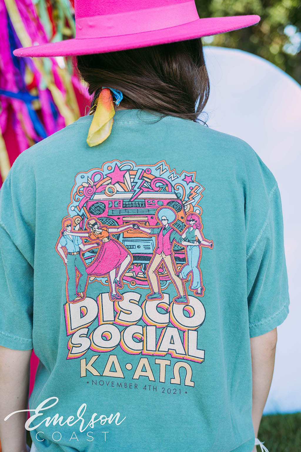 Kappa Delta Disco Social Tee