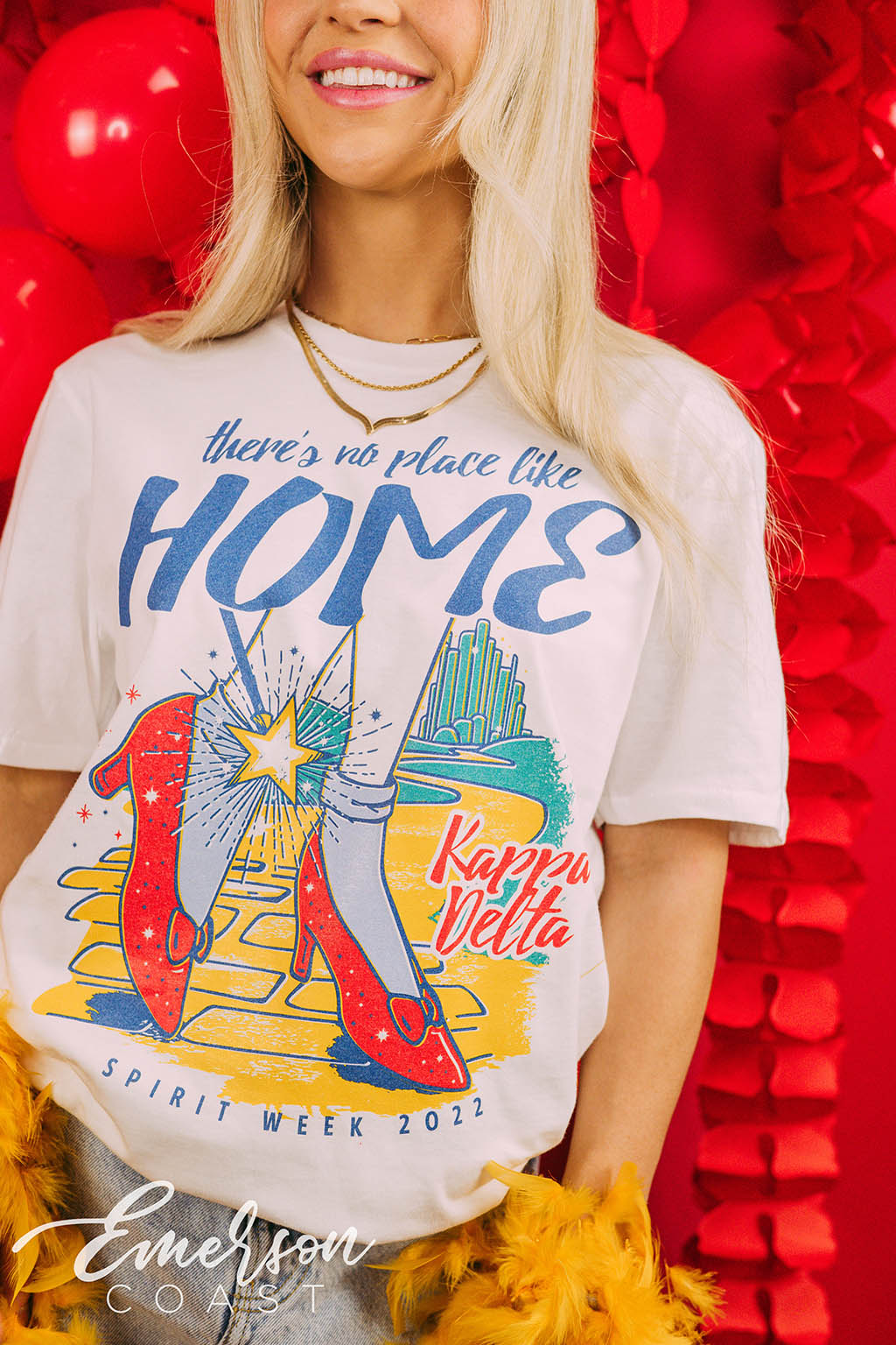 Kappa Delta Spirit Week No Place Like Home Tee