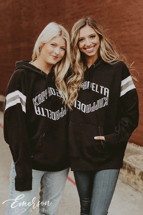 Kappa Delta Striped Hoodie