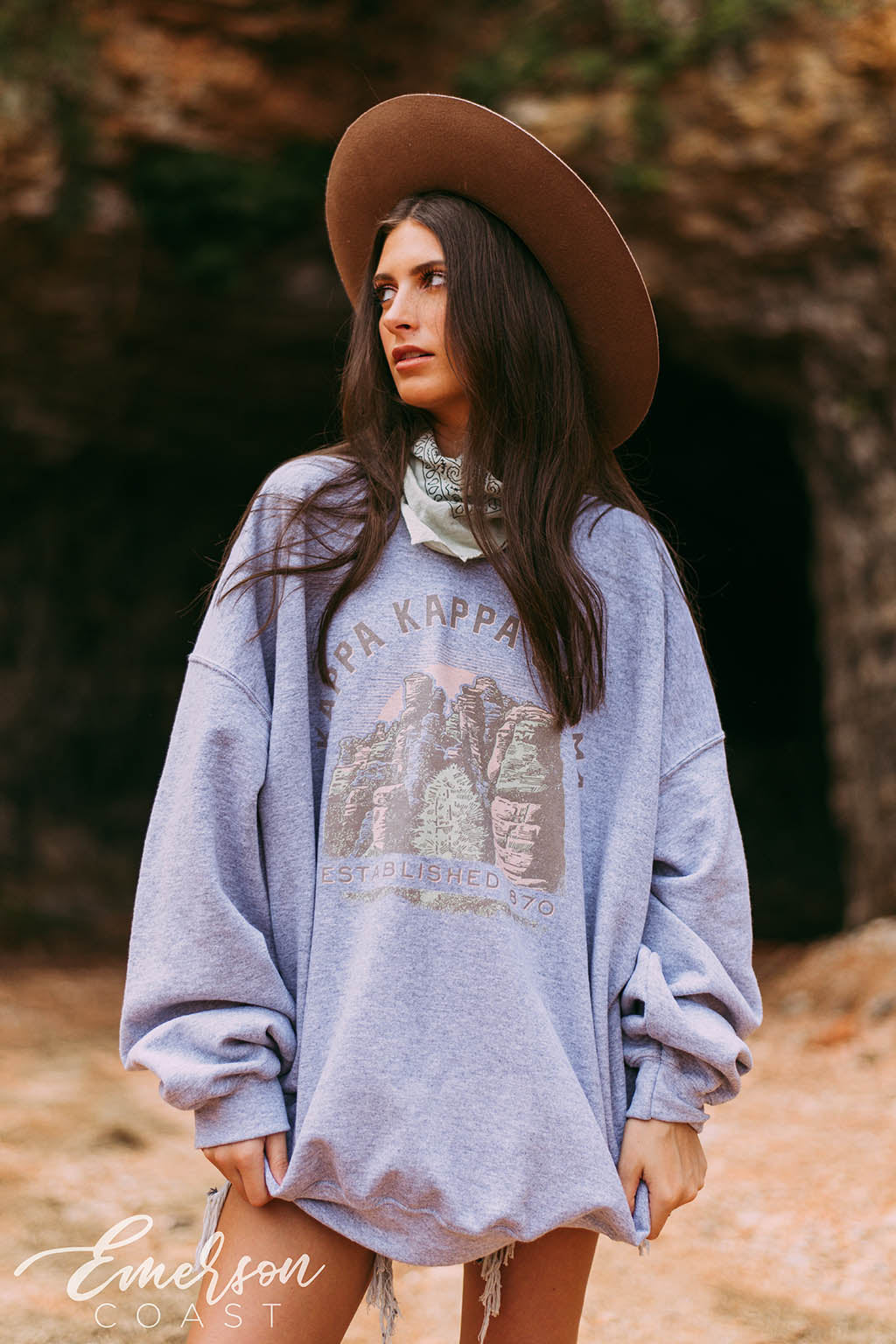 Kappa Kappa Gamma Travel Sweatshirt