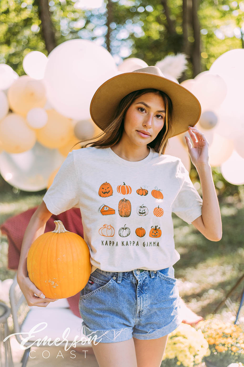 Kappa Kappa Gamma Pumpkin Tee