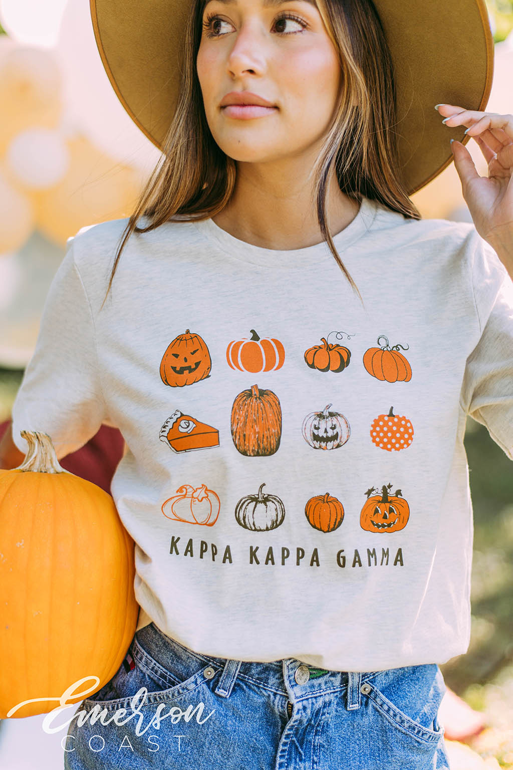 Kappa Kappa Gamma Pumpkin Tee
