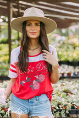 Kappa Kappa Gamma Floral Mom's Day Jersey Tee