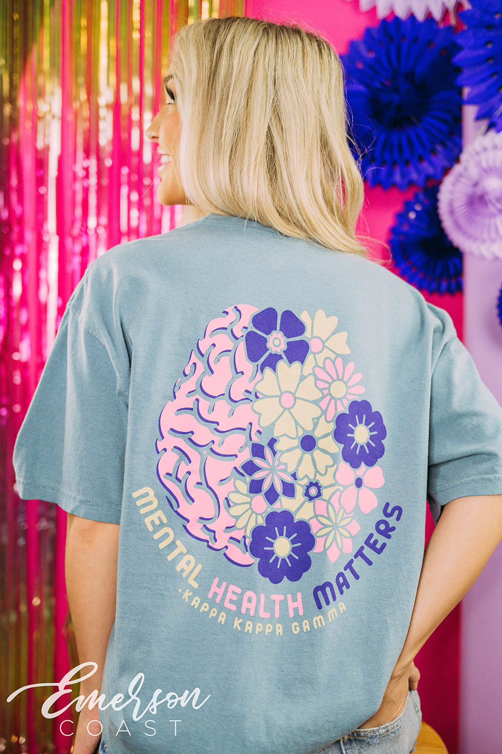 Kappa Kappa Gamma Philanthropy Mental Health Matters Tee