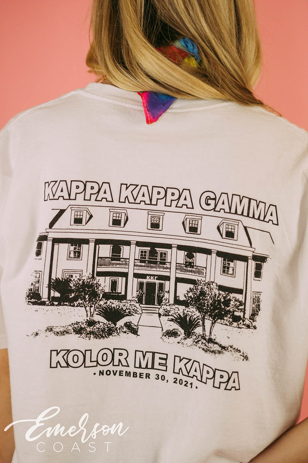 Kappa Kappa Gamma Color Me KKG Sisterhood Tee
