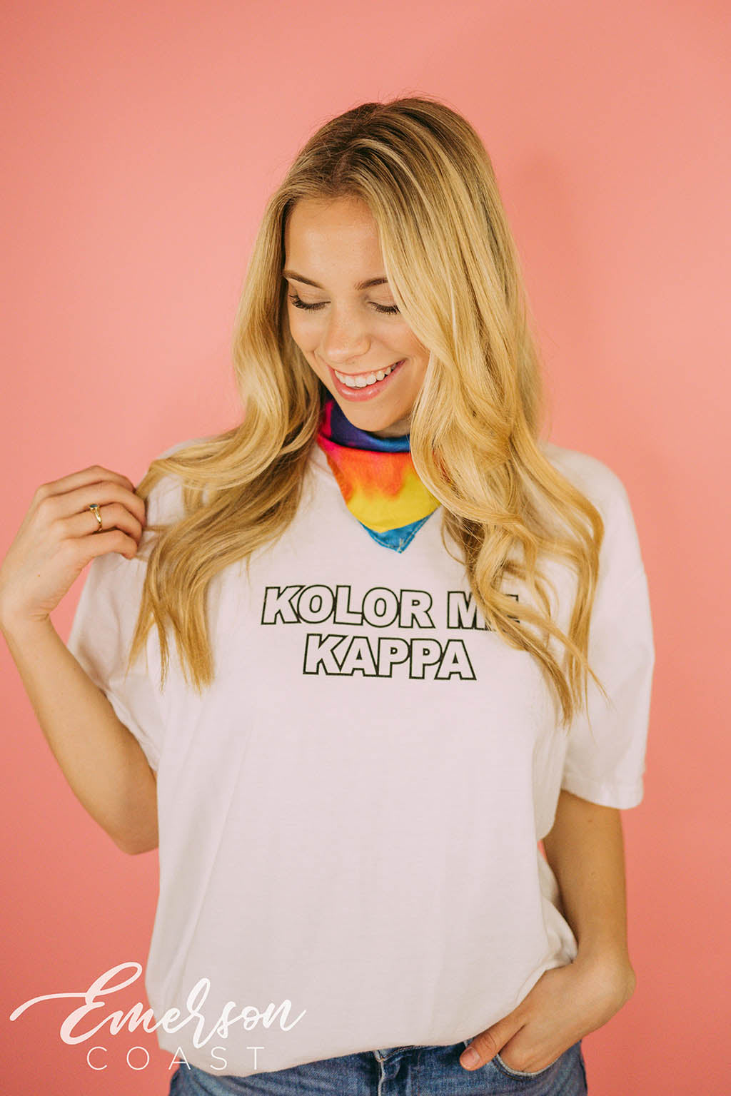 Kappa Kappa Gamma Color Me KKG Sisterhood Tee
