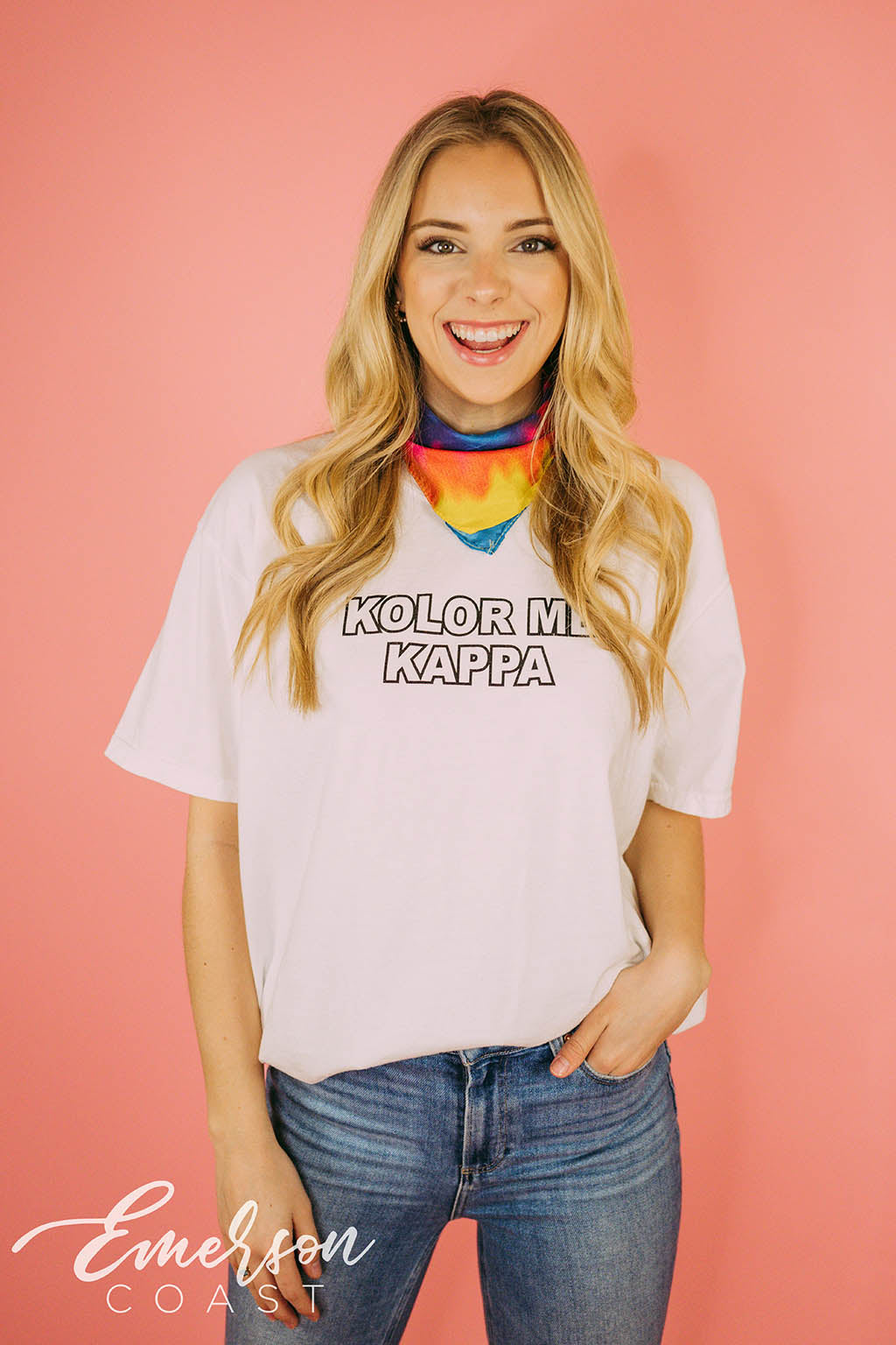 Kappa Kappa Gamma Color Me KKG Sisterhood Tee