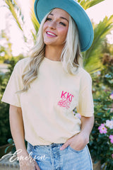 Kappa Kappa Gamma Spring Break Floral Tee