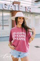 Kappa Kappa Gamma PR Go Kappa Brick Tee