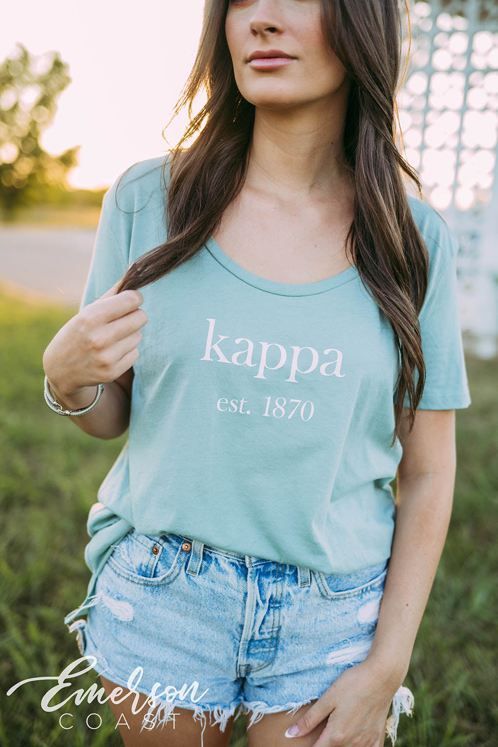 Kappa Kappa Gamma Recruitment Classic Slouchy Tee