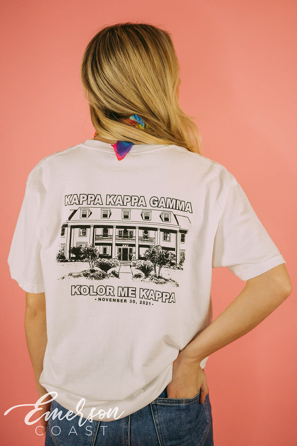 Kappa Kappa Gamma Color Me KKG Sisterhood Tee