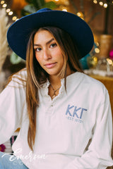 KKG Letter Long Sleeve Henley
