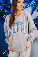 Kappa Kappa Gamma PR Simple Ombre Crewneck