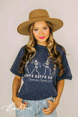 Kappa Kappa Gamma Sisterhood Retreat Skeleton Tee