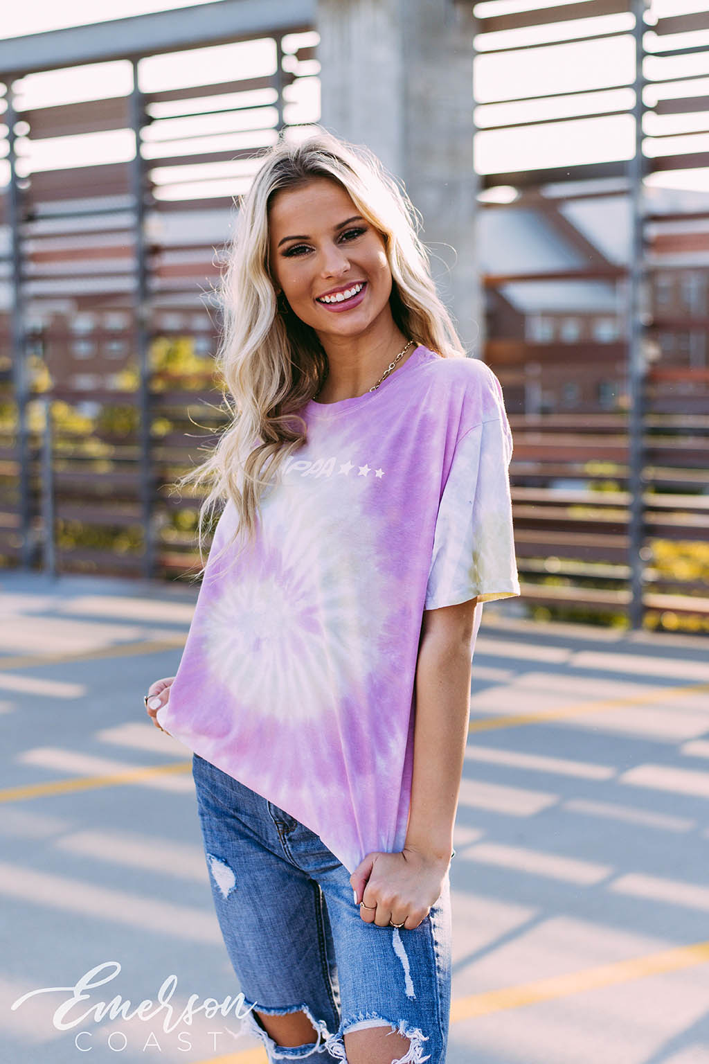 Kappa Spiral Tie Dye PR Tee