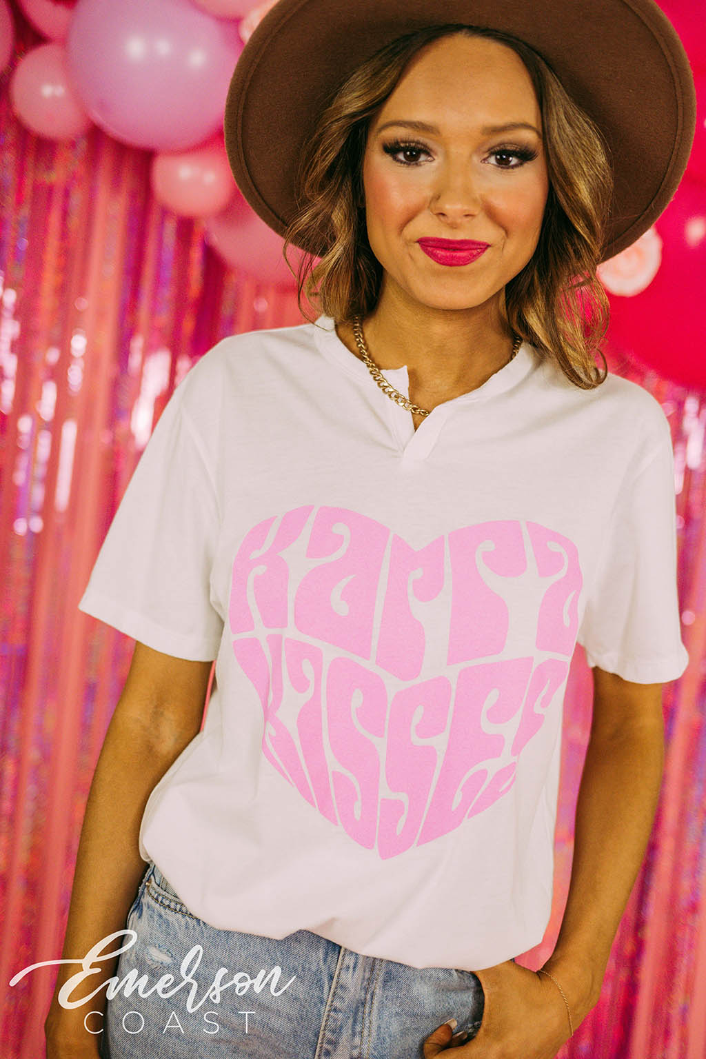 Kappa Kisses Notch Tshirt