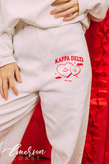 Kappa Delta PR Smiley Hearts Joggers