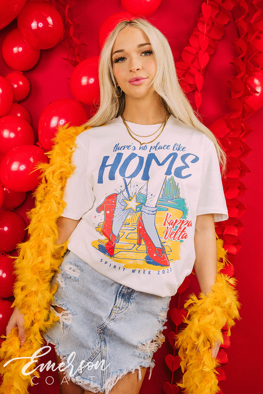Kappa Delta Spirit Week No Place Like Home Tee