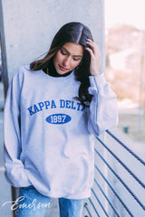 Kappa Delta 1897 Vintage PR Crewneck