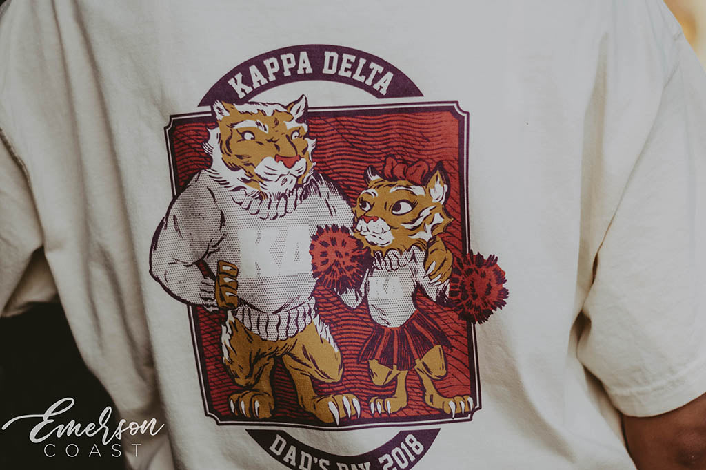 Kappa Delta Dad&#39;s Day Mascot Tee