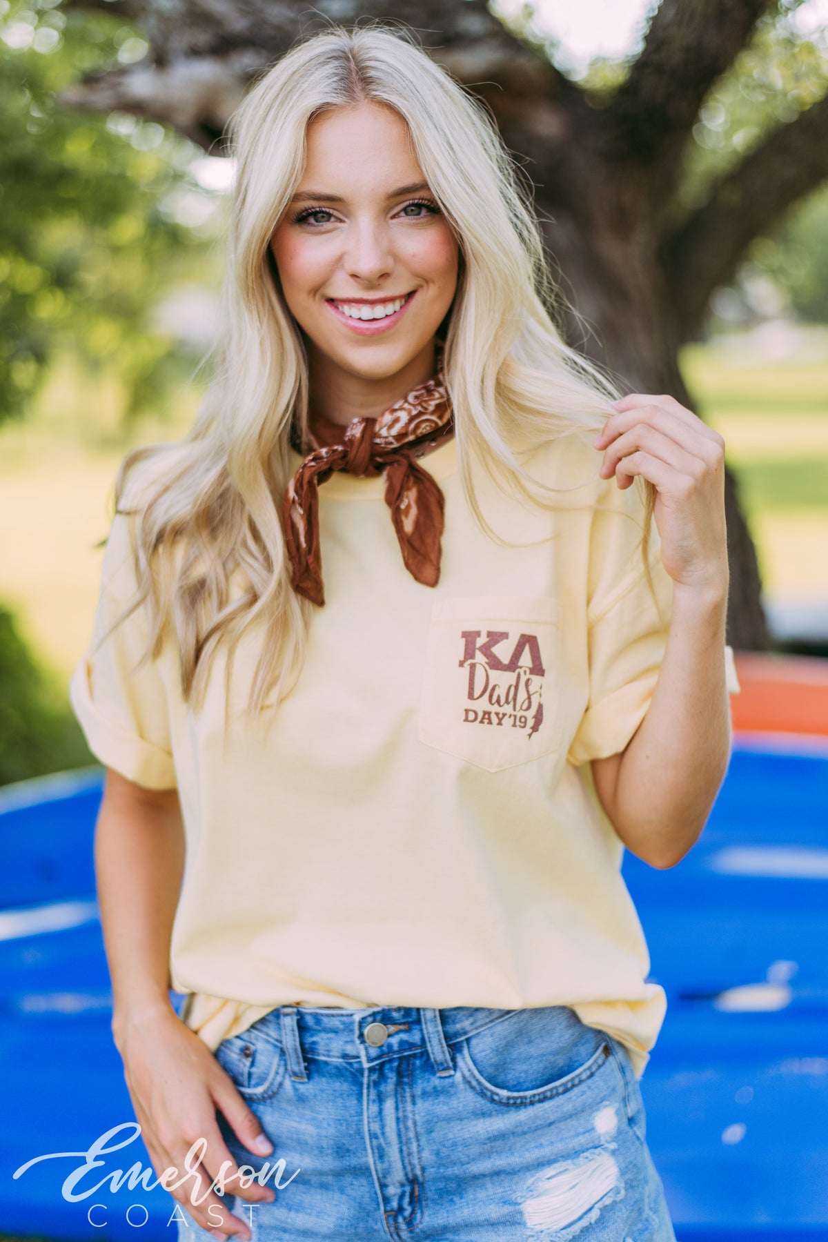 Kappa Delta Dad's Day Raised By The Best Tee