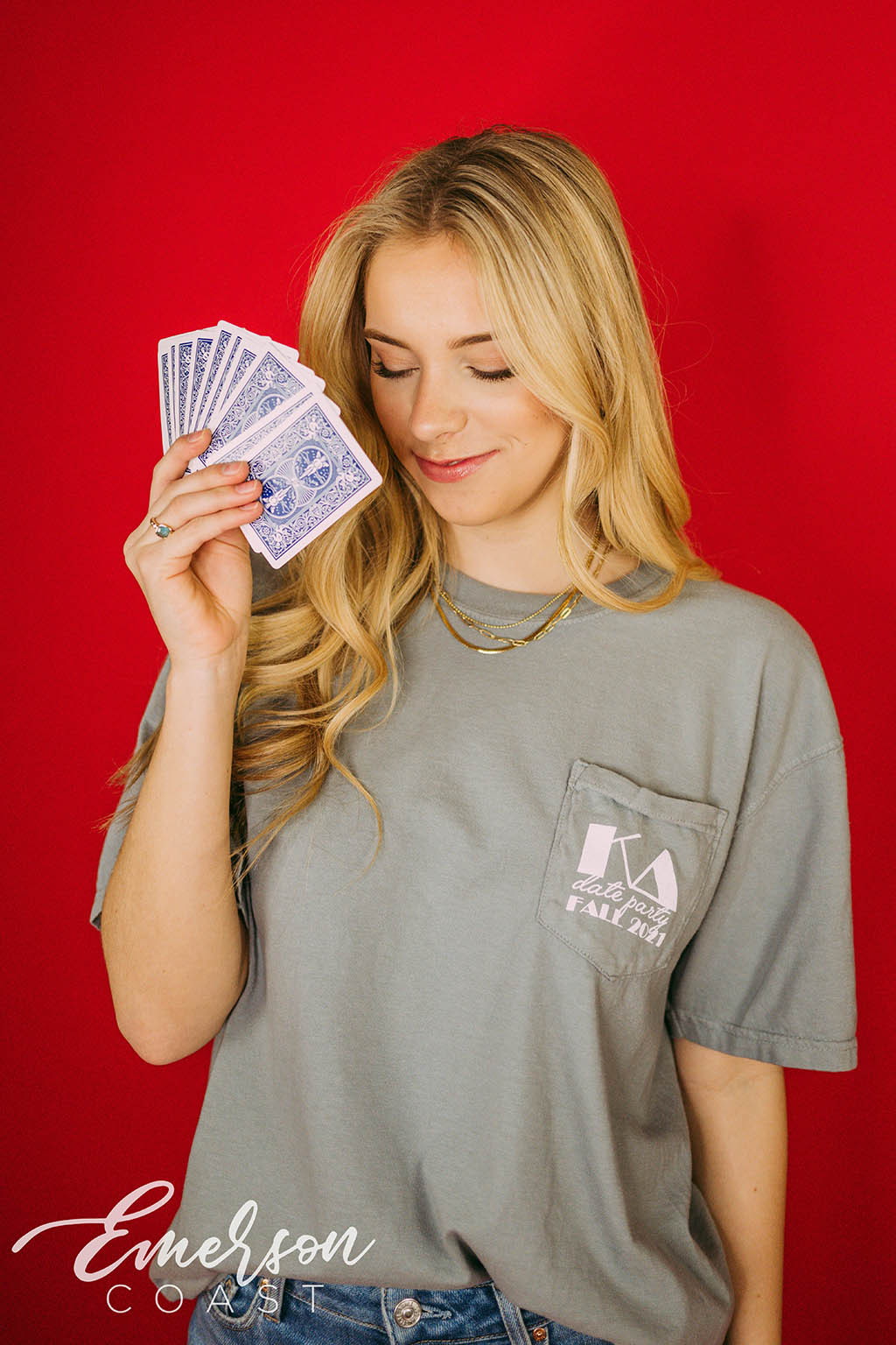 Kappa Delta Playing Cards Date Party Tee