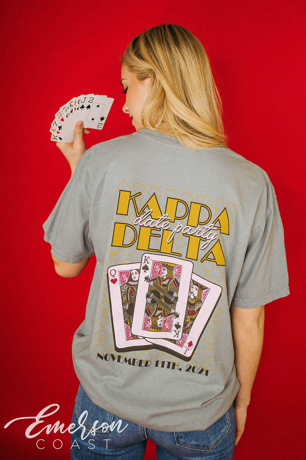 Kappa Delta Playing Cards Date Party Tee