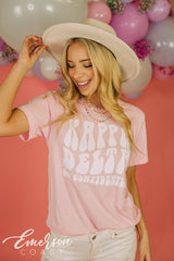 Kappa Delta Go Confidently Light Pink Tee