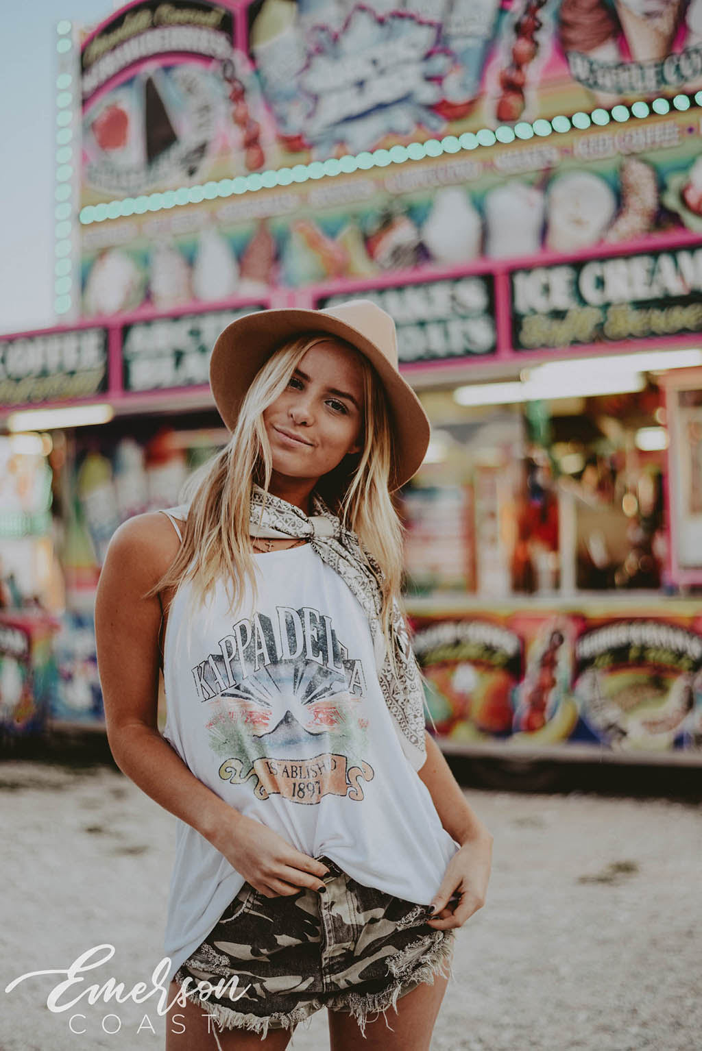 Kappa Delta High Neck PR Tank