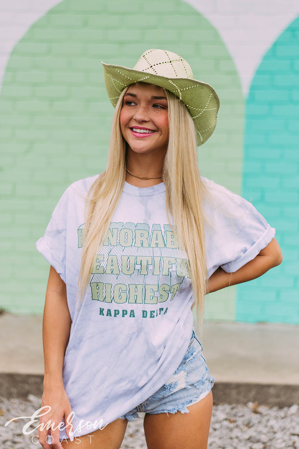 KD Honorable Beautiful Highest Tie Dye Tee - Emerson Coast