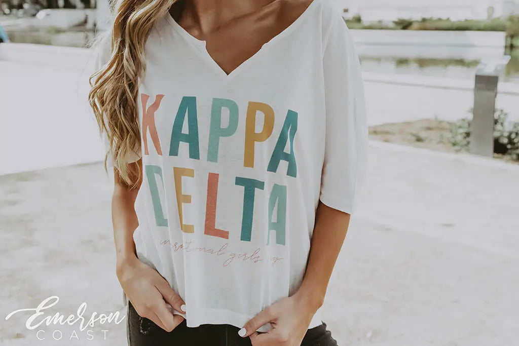 Kappa Delta International Girls Day Notch Tee