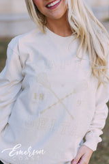 Kappa Delta Vintage Lacrosse Tee