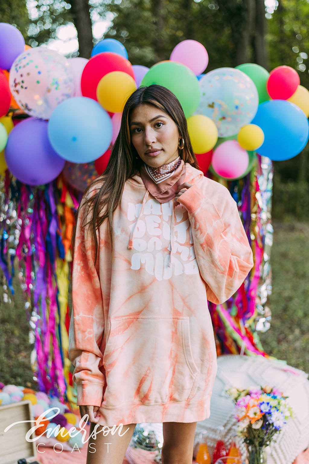 Kappa Delta On My Mind Just Peachy Hoodie