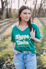 Kappa Delta Spaghetti Dinner Slouchy Vneck