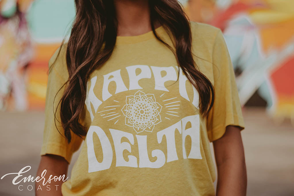 Kappa Delta Floral PR Tee