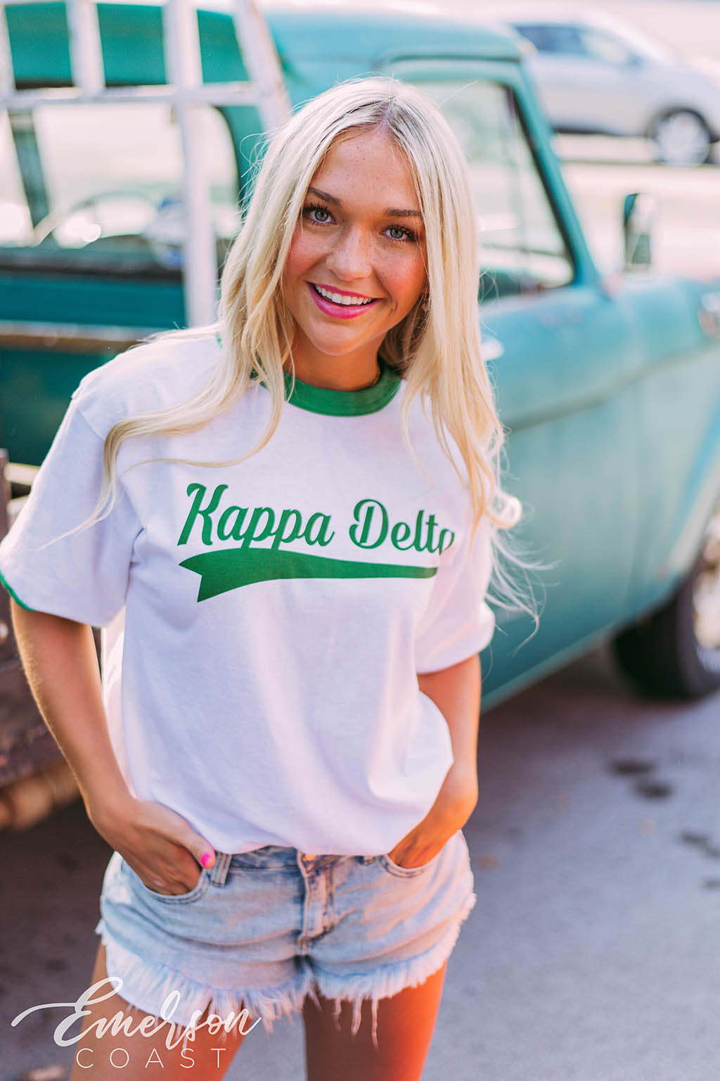 Kappa Delta Vintage Ringer Tee