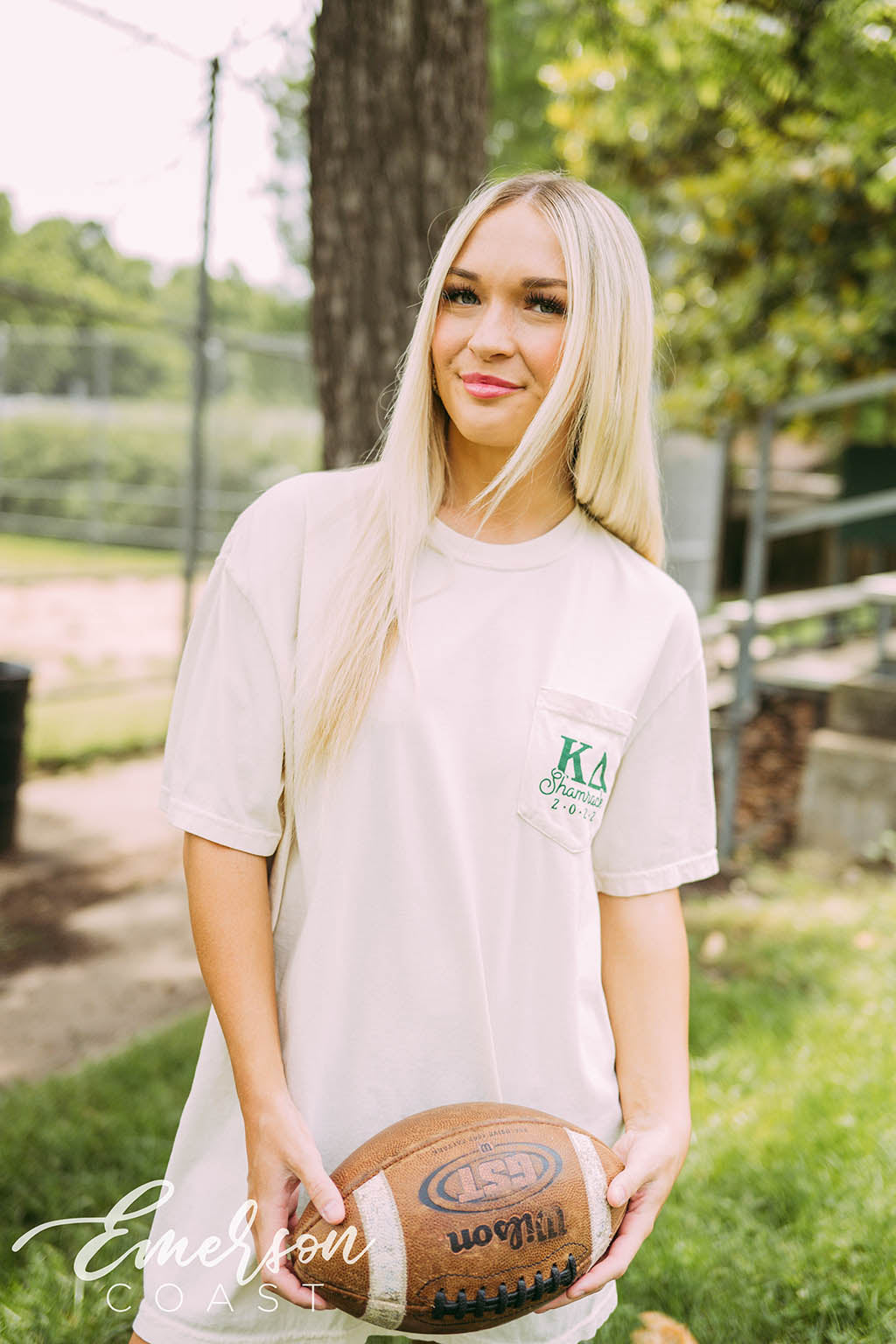 Kappa Delta Shamrock Week Flag Football Tee