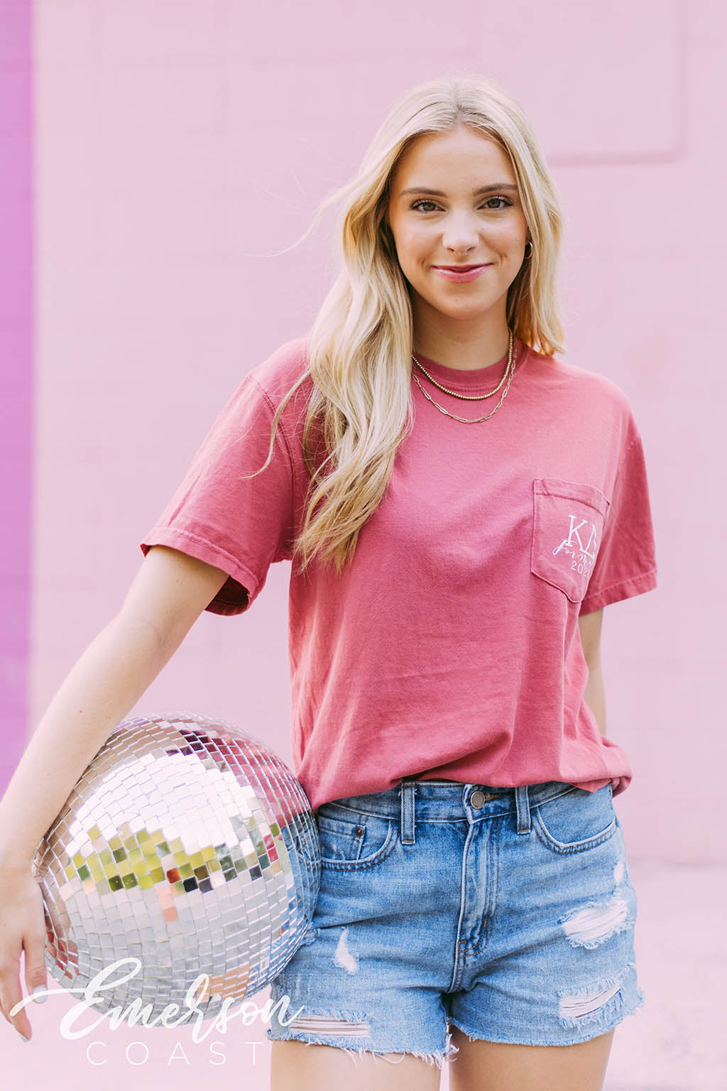 Kappa Delta Charlotte, NC Skyline Formal Tee