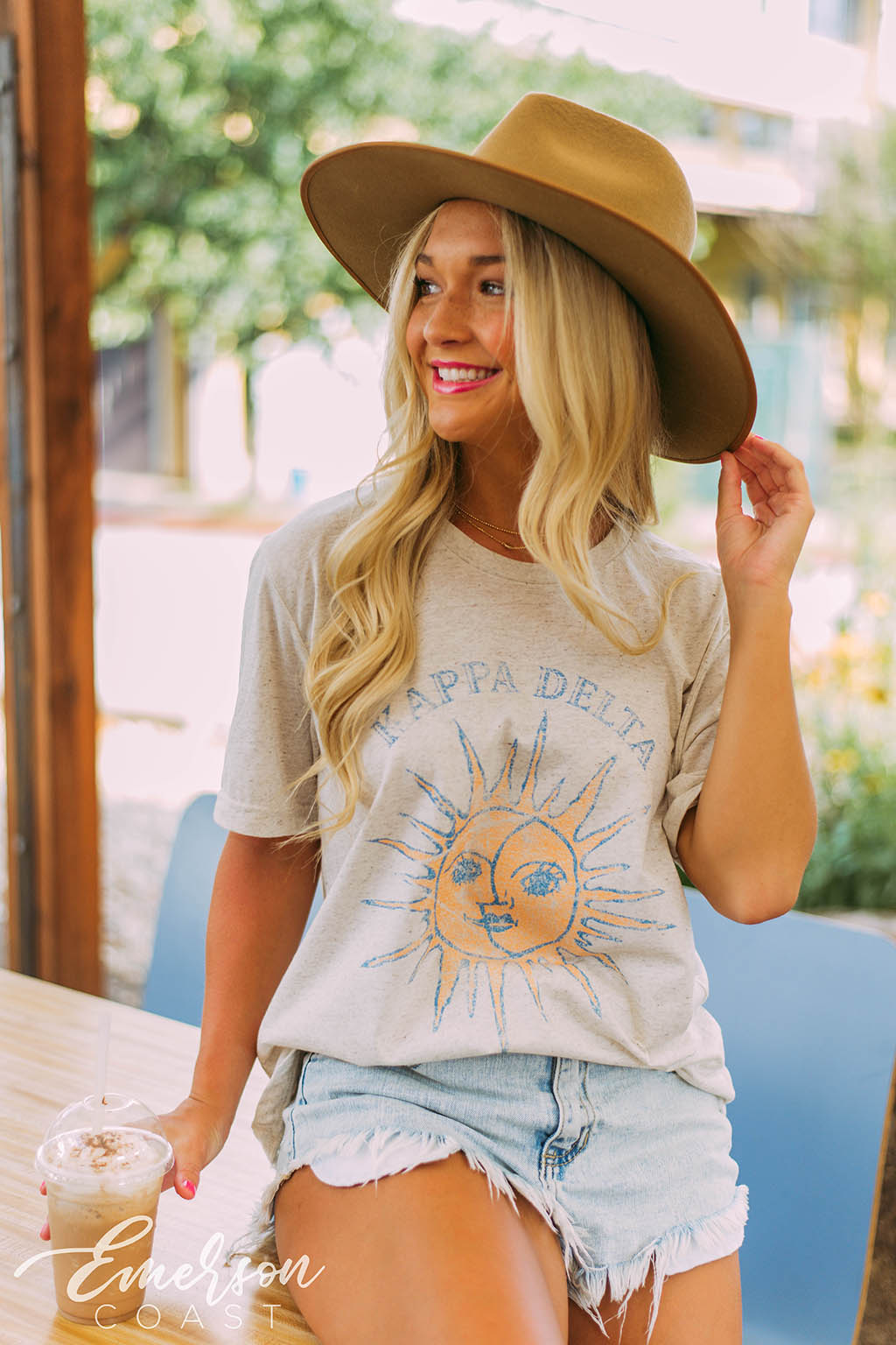 Kappa Delta Sunshine Oatmeal Tee