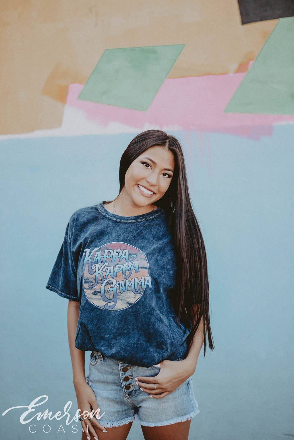 Kappa Burn Out Mineral Wash T-shirt