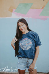 Kappa Burn Out Mineral Wash T-shirt
