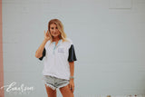 KKG Colorblock Henley Tee