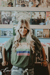 KKG Colorblock Distressed Tshirt
