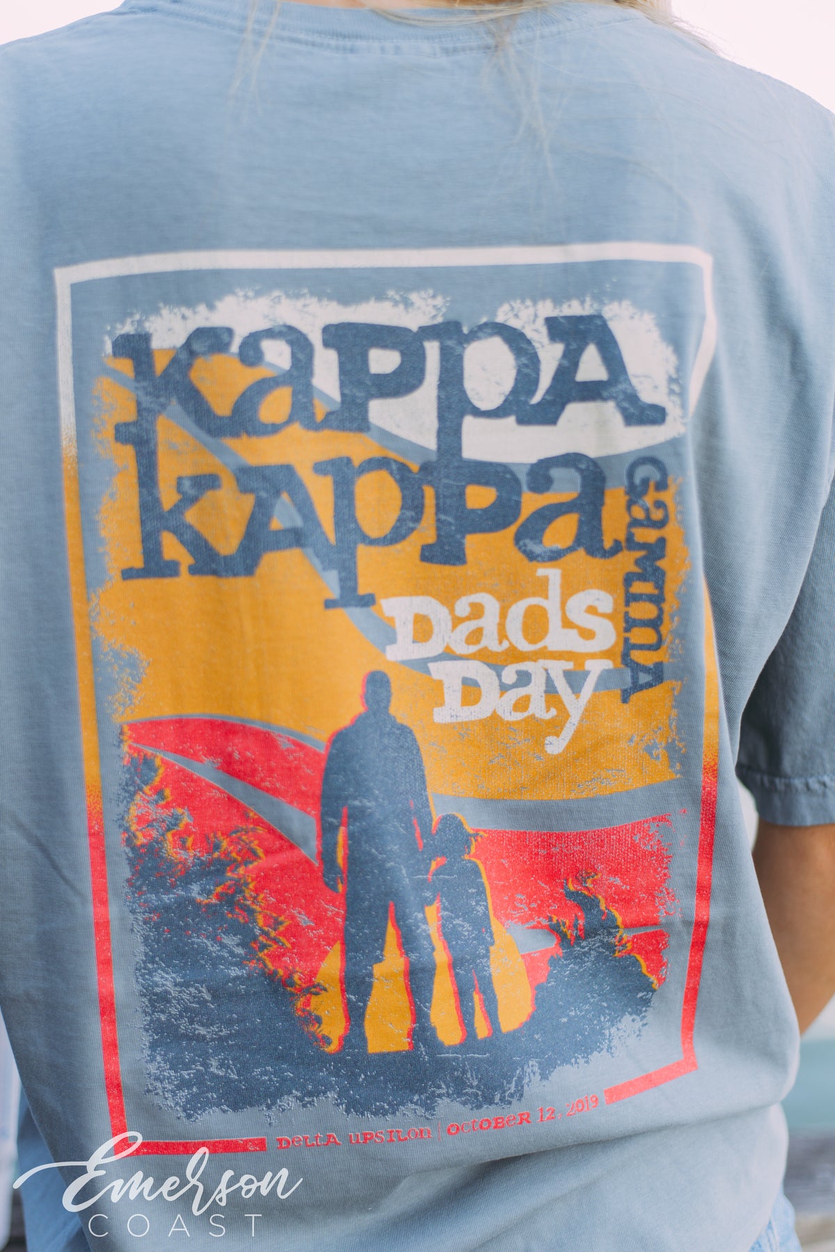 Kappa Kappa Gamma Dad&#39;s Day Sunset Tee