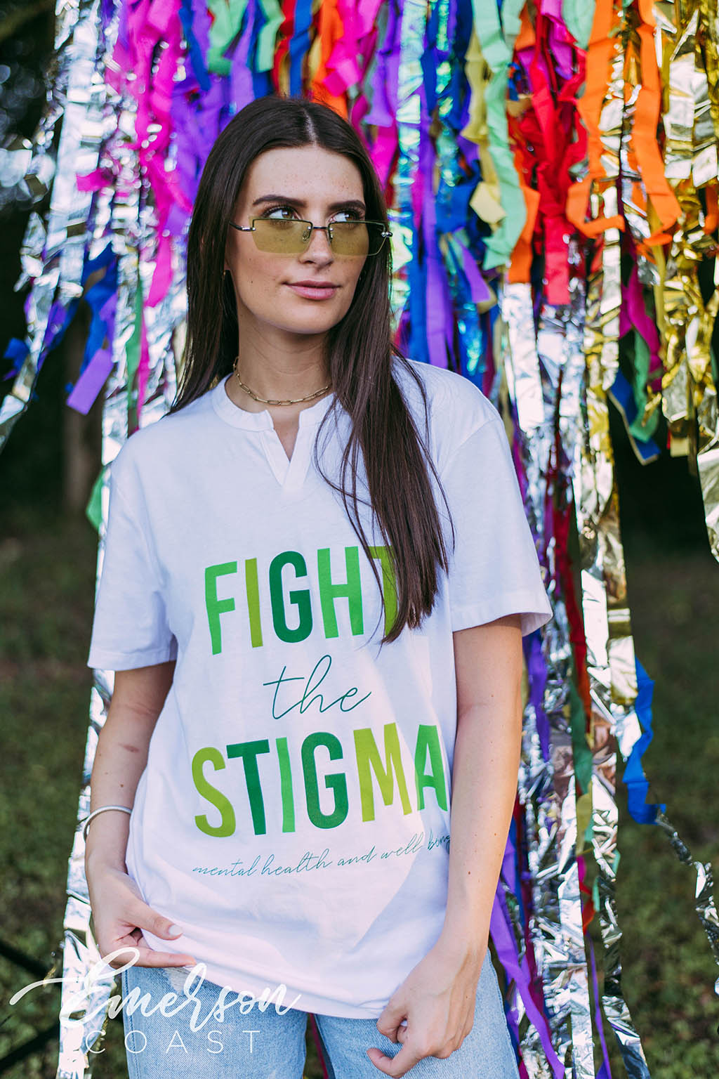 Kappa Fight The Stigma Notch Tee